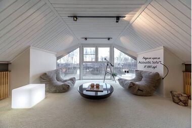 Стильный дизайн лоджии