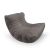 Бескаркасное кресло Acoustic Sofa в жаккарде Luscious Grey – фронтальный вид