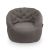 купить бескаркасное лаунж  кресло Butterfly Sofa™ - Luscious Grey (серое) в жаккарде