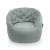 Купить бескаркасное лаунж кресло Butterfly Sofa в мятном серо-зеленом цвете Pepper Mint (жаккард)