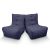 Система FunnelWeb в диване Twin Couch Blue Jazz