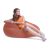 Бескаркасное кресло-мешок Space Pod - Brown Bear (коричневый), Цвет: Brown Bear, изображение 3 от производителя ambient lounge Бескаркасное кресло-мешок Space Pod - Brown Bear (коричневый), Цвет: Brown Bear, изображение 3