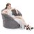 Дизайнерское бескаркасное кресло Butterfly Sofa™ - Luscious Grey (серое) Дизайнерское бескаркасное кресло Butterfly Sofa™ - Luscious Grey (серое)