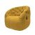 купить удобное бескаркасное кресло для чтения Butterfly Sofa Yellow Shine желтое
