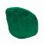 Широкое бескаркасное кресло Butterfly Sofa Forest Green (изумрудное)