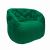 Широкое бескаркасное кресло Butterfly Sofa Forest Green (изумрудное)