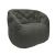купить широкое бескаркасное кресло Butterfly Sofa Black Sapphire черное