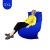 Бескаркасное кресло-мешок SNUGG™ - Cobalt Blue (синий), Цвет: Cobalt Blue, Категория ткани: Спандекс, изображение 2