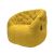 Комплект бескаркасной мебели Butterfly Chaise - Yellow Shine (желтый), Цвет: Yellow Shine, Категория ткани: Велюр, изображение 3