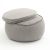 Бескаркасный пуф Wing Ottoman™ - Luscious Grey (серый), Цвет: Luscious Grey, Категория ткани: Шенилл, изображение 2