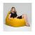 Широкое кресло из желтой замши Tivoli Lounger™ - Yellow Shine (Замша), Цвет: Yellow Shine, Категория ткани: Замша
