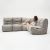 Модульный четырехместный диван Mod4 L Sofa™ - Keystone Grey (светло-серый), Цвет: Keystone Grey, Категория ткани: Шенилл, изображение 3