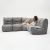 Модульный четырехместный диван Mod4 L Sofa™ - Keystone Grey (светло-серый), Цвет: Luscious Grey, Категория ткани: Шенилл, изображение 3