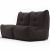 Бескаркасный двухместный диван Twin Couch™ - Black Sapphire (черный), Цвет: Black Sapphire, Категория ткани: Sofa Weave, изображение 3 от производителя ambient lounge Бескаркасный двухместный диван Twin Couch™ - Black Sapphire (черный), Цвет: Black Sapphire, Категория ткани: Sofa Weave, изображение 3