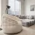 Дизайнерское кресло Butterfly Sofa™ - Infinity White (белый), Цвет: Eco Weave, Категория ткани: Искусственный мех