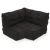 Twin Modular Corner - Black Sapphire (Sofa Weave), Цвет: Black Sapphire, Категория ткани: Sofa Weave, изображение 2