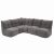 Модульный четырехместный диван Mod4 L Sofa™ - Luscious Grey (серый), Цвет: Luscious Grey, Категория ткани: Sofa Weave, изображение 3