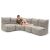 Модульный четырехместный диван Mod4 L Sofa™ - Eco Weave (бежевый), Цвет: Eco Weave, Категория ткани: Sofa Weave, изображение 3