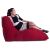 Бескаркасное лаунж кресло для домашнего кинотеатра Avatar Sofa™ - Wildberry Deluxe (красный), Цвет: Wildberry Deluxe, Категория ткани: Sofa Weave, изображение 4
