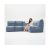 Модульный четырехместный диван Mod4 L Sofa™ - Keystone Grey (светло-серый), Цвет: Blue Jazz, Категория ткани: Шенилл, изображение 5