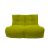 Бескаркасный двухместный диван Twin Couch™ - Lime Citrus (светло-зеленый велюр), Цвет: Lime Citrus, Категория ткани: Велюр, изображение 11