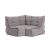 Соединящий угловой модуль Twin Modular Corner™ - Luscious Grey (серый), Цвет: Luscious Grey, Категория ткани: Sofa Weave Old, изображение 4 от производителя ambient lounge Соединящий угловой модуль Twin Modular Corner™ - Luscious Grey (серый), Цвет: Luscious Grey, Категория ткани: Sofa Weave Old, изображение 4