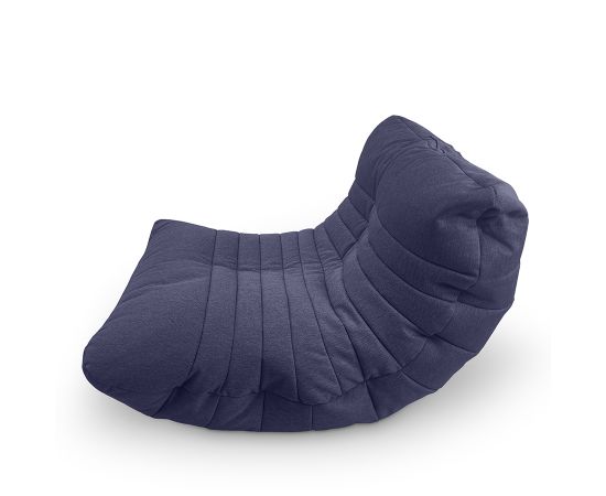 Элегантное кресло мешок Ambient Lounge Blue Jazz в интерьере Элегантное кресло мешок Ambient Lounge Blue Jazz в интерьере