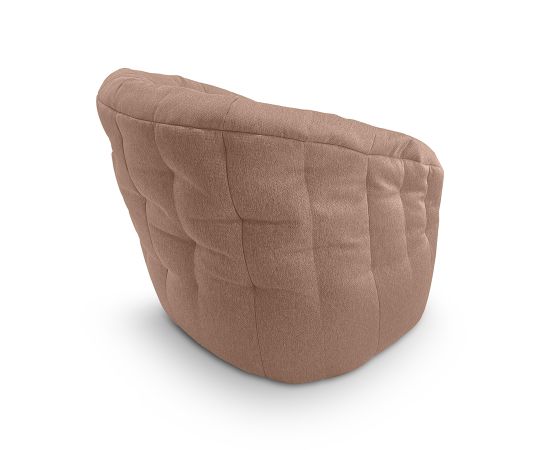 Купить бескаркасное лаунж кресло 

Butterfly Sofa - в цвете Mocha Mousse (Жаккард)