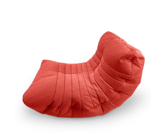 Яркое кресло мешок Ambient Lounge Wildberry Deluxe в современном интерьере