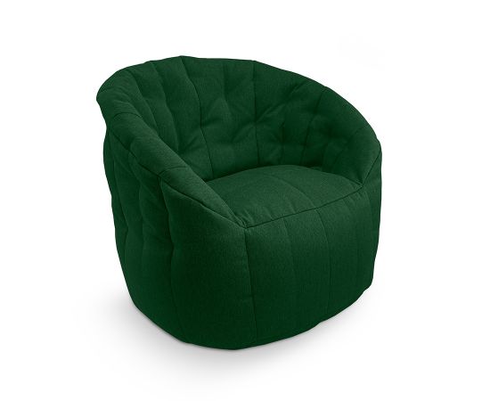Купить бескаркасное лаунж кресло 

Butterfly Sofa - в изумрудном цвете Forest Green (Жаккард)