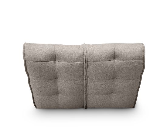 Крупный план жаккардовой ткани с эффектом ручного плетения