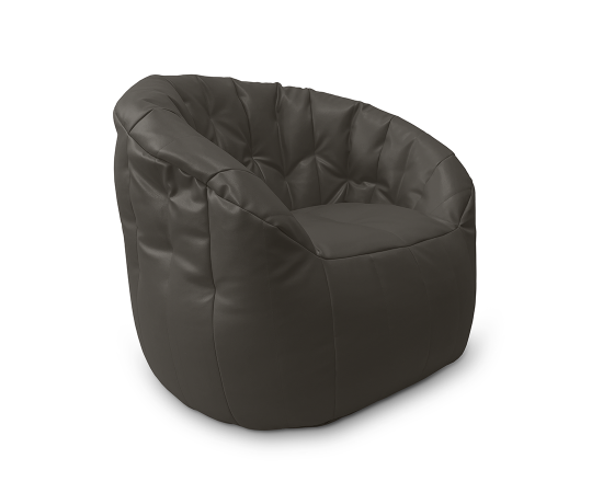 Серое кресло Butterfly Sofa в интерьере скандинавского стиля. Пример использования в минималистичном пространстве.