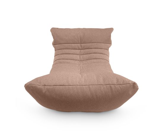 Система FunnelWeb в бескаркасном кресле, кофейно-бежевый жаккард