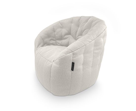 Купить бескаркасное лаунж кресло - Tundra Spring (светлое) жаккард