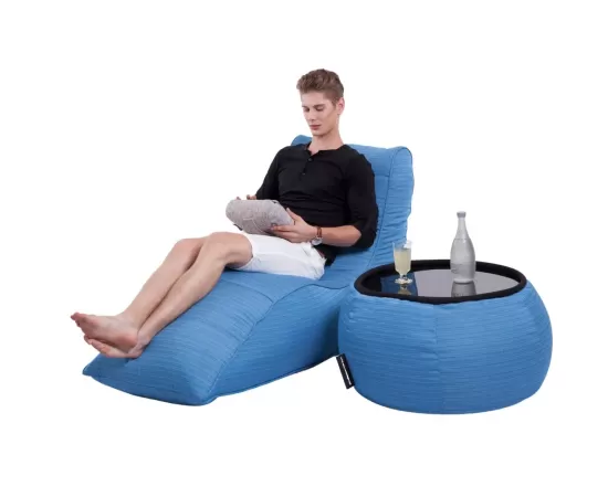 Купить садовое мягкое кресло для улицы Avatar Sofa - Oceana (синий Оксфорд)