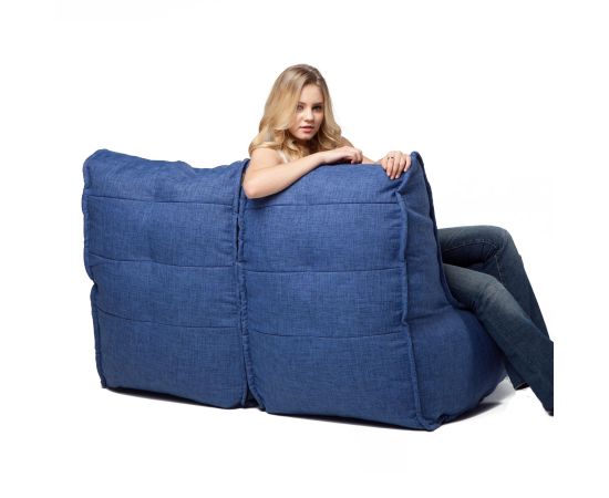 Диван трансформер Twin Couch Blue Jazz (синий)