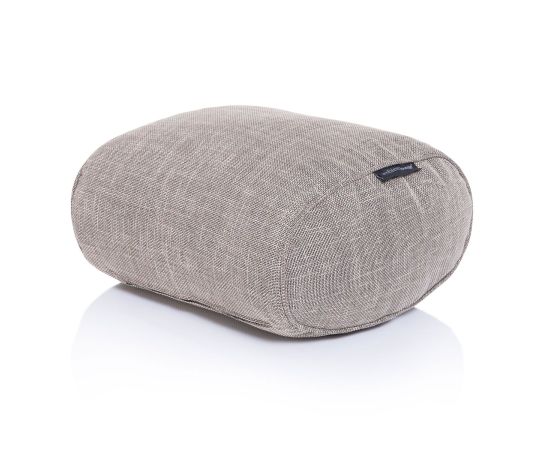 Мягкая подставка под ноги Ottoman™ - Eco Weave (бежевая рогожка), Цвет: Eco Weave, Категория ткани: Рогожка