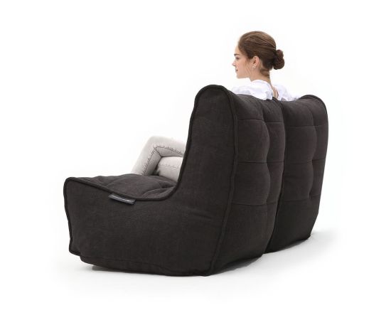 Кресло диван Twin Couch™ - Black Sapphire (черный) Кресло диван Twin Couch™ - Black Sapphire (черный)