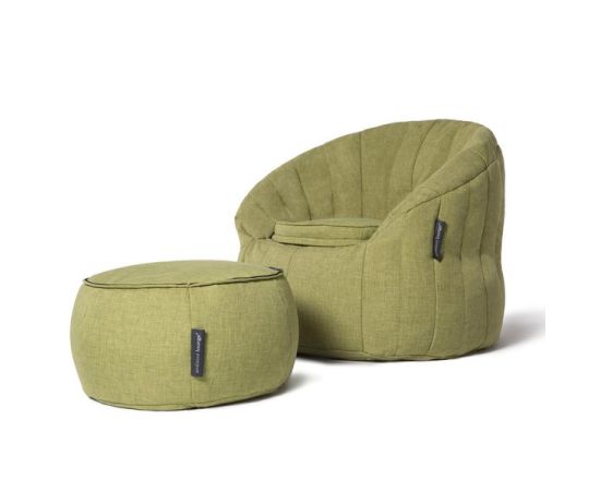 Зеленый пуфик Wing Ottoman™ - Lime Citrus (зеленый)