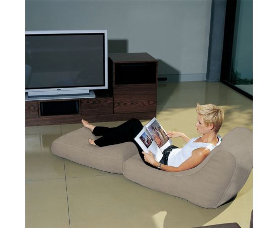 Кресло шезлонг Conversion Lounger™ - Eco Weave (бежевый)