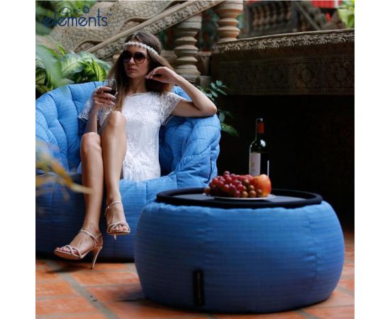 Стол-пуф Versa Table™ - Oceana (синий)