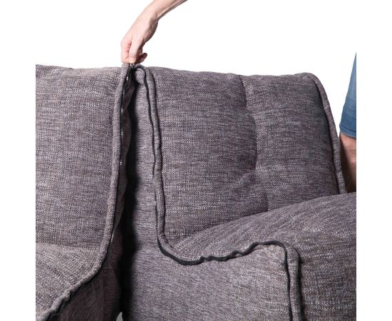 Диван трансформер Twin Couch™ - Luscious Grey (серый)