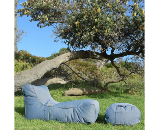 Мягкое кресло Studio Lounger™ - Blue Sky Eclipse (серо-синий)