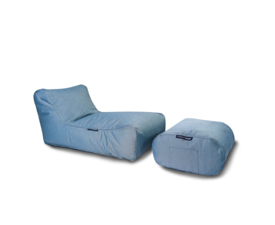 Мягкое кресло Studio Lounger™ - Blue Sky Eclipse (серо-синий)