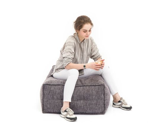 мягкий пуф для дивана