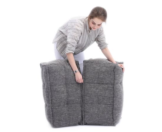 мягкий пуф для дивана