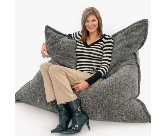 Напольная подушка Zen Lounger™ - Luscious Grey (серая)