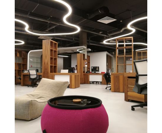 Стол-пуф Versa Table™ - Sakura Pink (розовый)