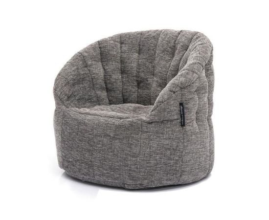 Дизайнерское бескаркасное кресло Butterfly Sofa™ - Luscious Grey (серое) Дизайнерское бескаркасное кресло Butterfly Sofa™ - Luscious Grey (серое)