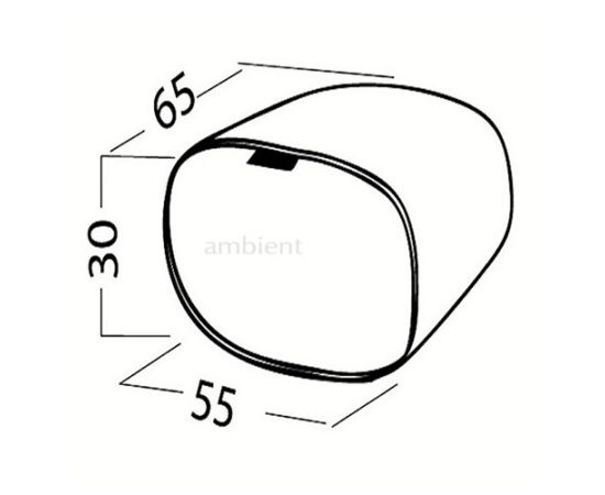 Мягкая подставка под ноги Ottoman™ - Black Sapphire (черная рогожка), Цвет: Forest Green, Категория ткани: Велюр, изображение 2